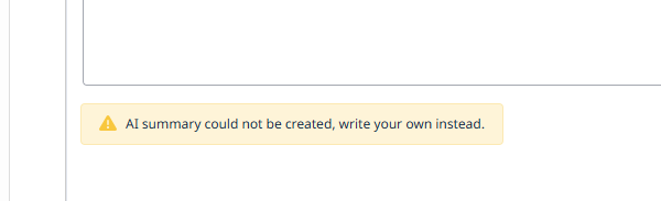 Create your own summary